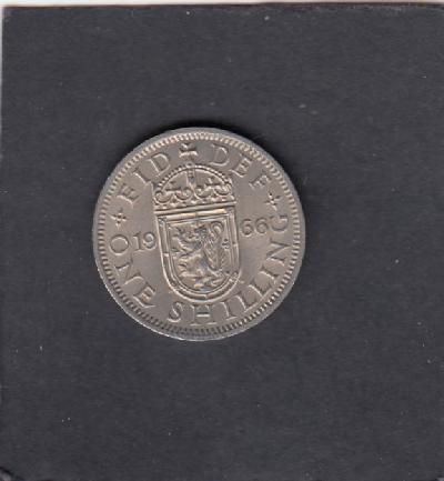 Beschrijving: 1 Shilling ELIZABETH II